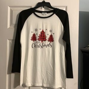 Cute Christmas shirt, size small , new never worn